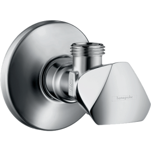 Вентиль угловой hansgrohe 3/8 13902000, хром