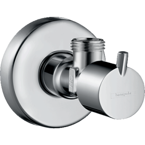 Вентиль угловой hansgrohe 3/8 13901000, хром