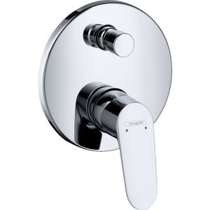 Внешняя часть смесителя для ванны hansgrohe Focus E2 скрытого монтажа 31945000, хром