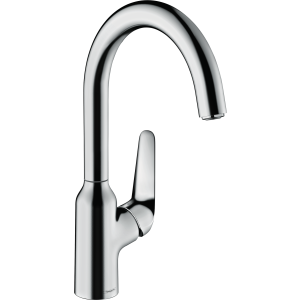 Смеситель для кухонной мойки hansgrohe Focus M42 220, 1jet 71802000, хром