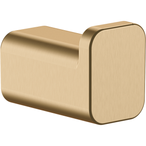 Крючок для полотенец hansgrohe AddStoris 41742140, шлифованная бронза