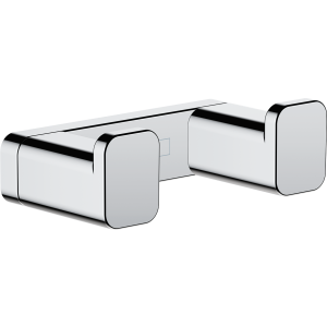 Крючок hansgrohe AddStoris двойной 41755000, хром