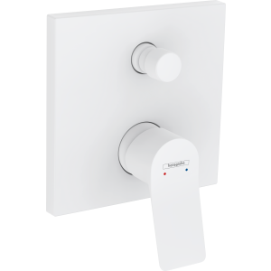 Внешняя часть смесителя для ванны hansgrohe Vivenis скрытого монтажа 75415700, матовый белый