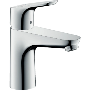 Смеситель для раковины hansgrohe Metropol 100 с донным клапаном Push-Open 32502000, хром Смеситель для раковины hansgrohe Metropol 100 с донным клапаном Push-Open 32502000, хром