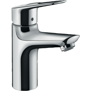 Смеситель для раковины hansgrohe Novus Loop 100, со сливным гарнитуром 71081000, хром