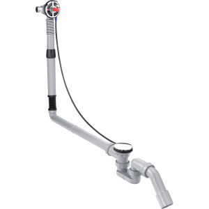 Скрытая часть системы налива/слива-перелива для нестандартных ванн hansgrohe Exafill S 58116180