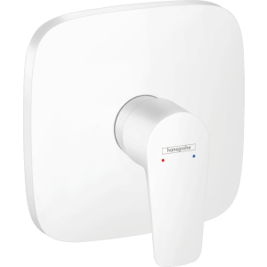 Внешняя часть смесителя для душа hansgrohe Talis E скрытого монтажа 71765700, матовый белый