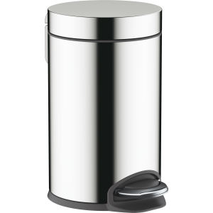 Корзина для мусора hansgrohe AddStoris с педалью 41775000, хром