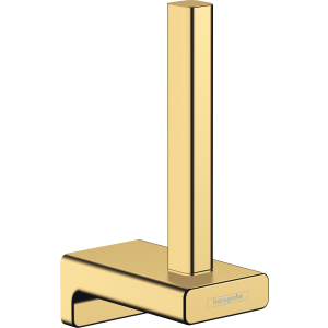 Держатель для запасного рулона туалетной бумаги hansgrohe AddStoris 41756990, полированное золото