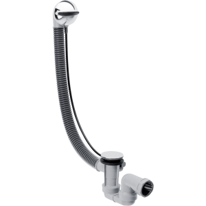 Слив-перелив для стандартных ванн hansgrohe Flexaplus 58143000, хром
