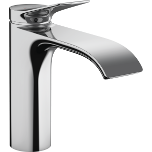 Смеситель для раковины hansgrohe Vivenis 110 со сливным гарнитуром 75020000, хром