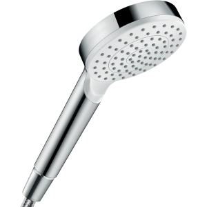 Ручной душ hansgrohe Crometta 100 1jet EcoSmart 26333400, белый/хром