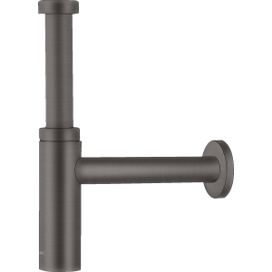 Сифон для раковины hansgrohe Flowstar S дизайнерский 52105340, шлифованный черный хром