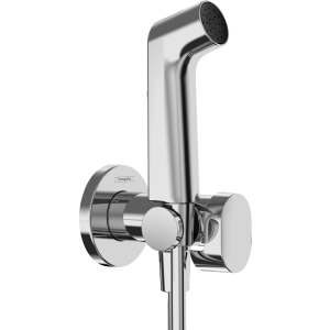 Гигиенический душ hansgrohe 1jet S со смесителем, держателем и шлангом 125 см 29232000, хром