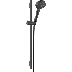 Душевой гарнитур hansgrohe Vernis Blend 100 2jet Vario cо штангой 65 см 26422670, матовый черный