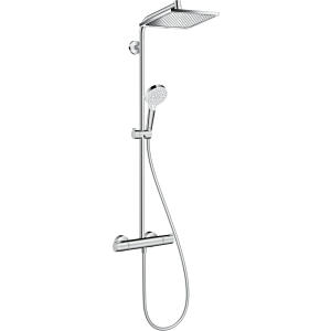 Душевая система hansgrohe Crometta Е 240 1jet с термостатом 27271000, хром