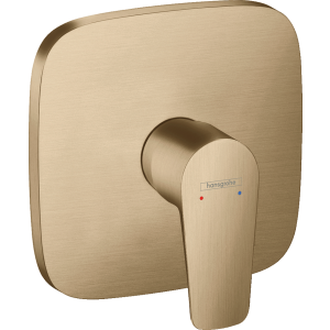 Внешняя часть смесителя для душа hansgrohe Talis E скрытого монтажа 71765140, шлифованная бронза