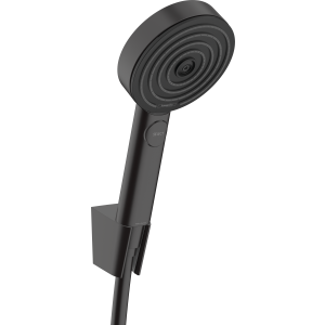Душевой набор hansgrohe Pulsify Select S 105 3jet Relaxation с держателем и шлангом 125 см 24302670, матовый черный