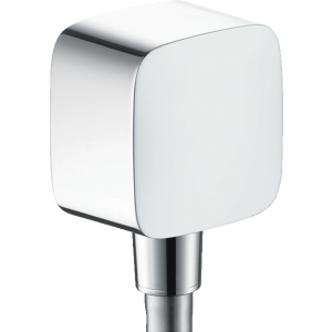 Шланговое подключение hansgrohe FixFit с клапаном обратного тока 26457000, хром