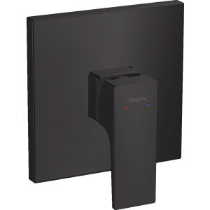 Внешняя часть смесителя для душа hansgrohe Metropol скрытого монтажа 32565670, матовый черный