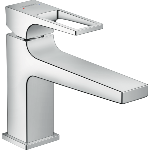 Смеситель для раковины hansgrohe Metropol 100  со сливным клапаном Push-Open, 74502000, хром