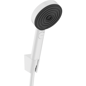 Душевой набор hansgrohe Pulsify Select S 105 3jet Relaxation с держателем и шлангом 125 см 24302700, матовый белый