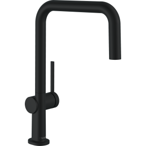 Смеситель для кухонной мойки hansgrohe Talis M54 U 220, 1jet 72806670, матовый черный