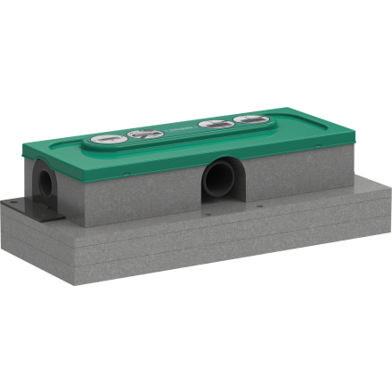 Монтажная часть слива для душа hansgrohe uBox universal для плоской установки 01000180