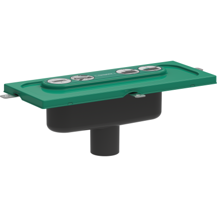 Монтажная часть слива для душа hansgrohe uBox universal для вертикальной установки 01002180