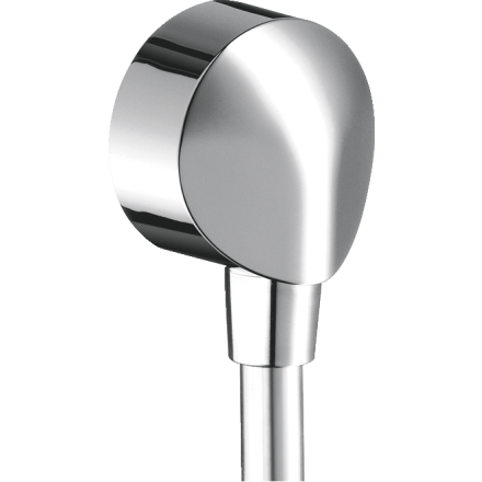 Шланговое подключение hansgrohe FixFit E без клапана обратного тока 27454000, хром