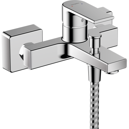 Смеситель для ванны hansgrohe Vernis Shape с 2 скоростями потока, 71453000, хром