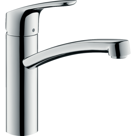 Смеситель для кухонной мойки hansgrohe Focus M41 160, с поворотным изливом 31806000, хром