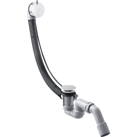 Слив-перелив для стандартных ванн hansgrohe Flexaplus S 58150000, хром