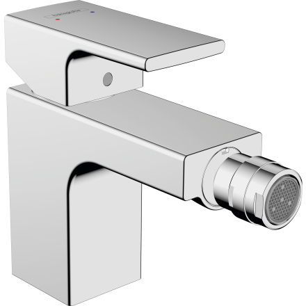 Смеситель для биде hansgrohe Vernis Shape со сливным гарнитуром 71211000, хром