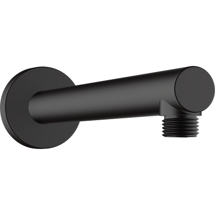 Душевой кронштейн hansgrohe Vernis Blend настенный 240 мм 27809670, матовый черный