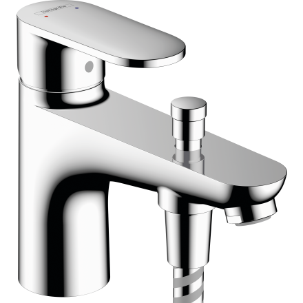 Смеситель для ванны hansgrohe Vernis Blend Monotrou на край ванны 71444000, хром