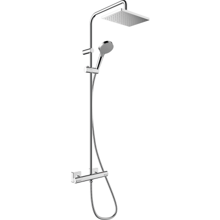 Душевая система hansgrohe Vernis Shape 230 1jet с термостатом 26286000, хром