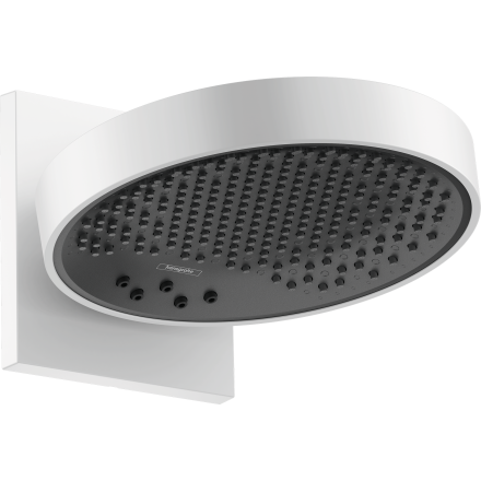 Верхний душ hansgrohe Rainfinity 250 3jet с настенным креплением скрытого монтажа 26232700, матовый белый