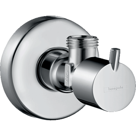 Вентиль угловой hansgrohe 3/8 13901000, хром