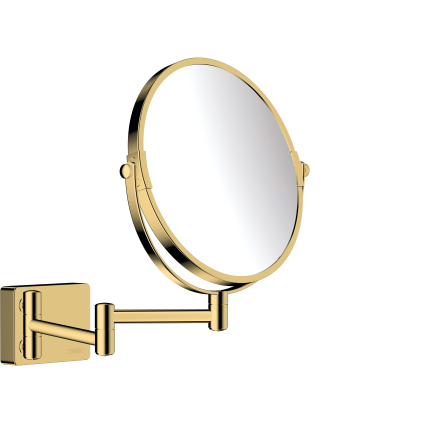 Косметическое зеркало hansgrohe AddStoris 41791990, полированное золото