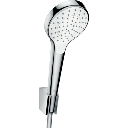 Душевой набор hansgrohe Croma Select S 110 1jet с держателем и шлангом 125 см 26420400, белый/хром