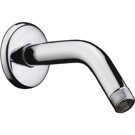 Душевой кронштейн hansgrohe настенный 128 мм 27411000, хром