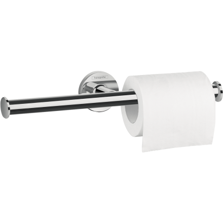 Держатель для туалетной бумаги hansgrohe Logis Universal двойной, без крышки 41717000, хром