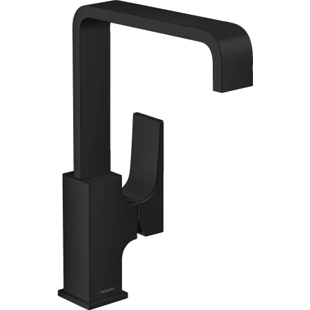 Смеситель для раковины hansgrohe Metropol 230 с поворотным изливом 32511670, матовый черный