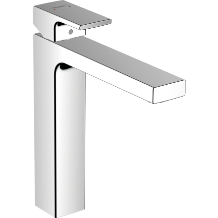 Смеситель для раковины hansgrohe Vernis Shape 190, со сливным гарнитуром 71562000, хром