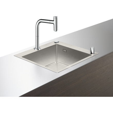 Кухонная комбинация hansgrohe C71-F450-06 врезная 43201000, хром