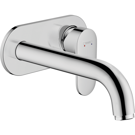 Внешняя часть смесителя для раковины hansgrohe Vernis Blend скрытого монтажа, настенный 71576000, хром