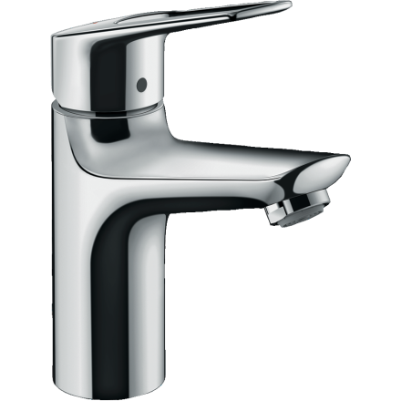 Смеситель для раковины hansgrohe Novus Loop 100, со сливным гарнитуром 71081000, хром