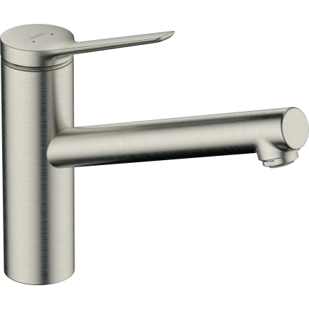 Смеситель для кухонной мойки hansgrohe Zesis M33 150, с поворотным изливом 74802800, под сталь
