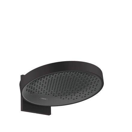 Верхний душ hansgrohe Rainfinity 360 1jet с настенным креплением 26230670, матовый черный